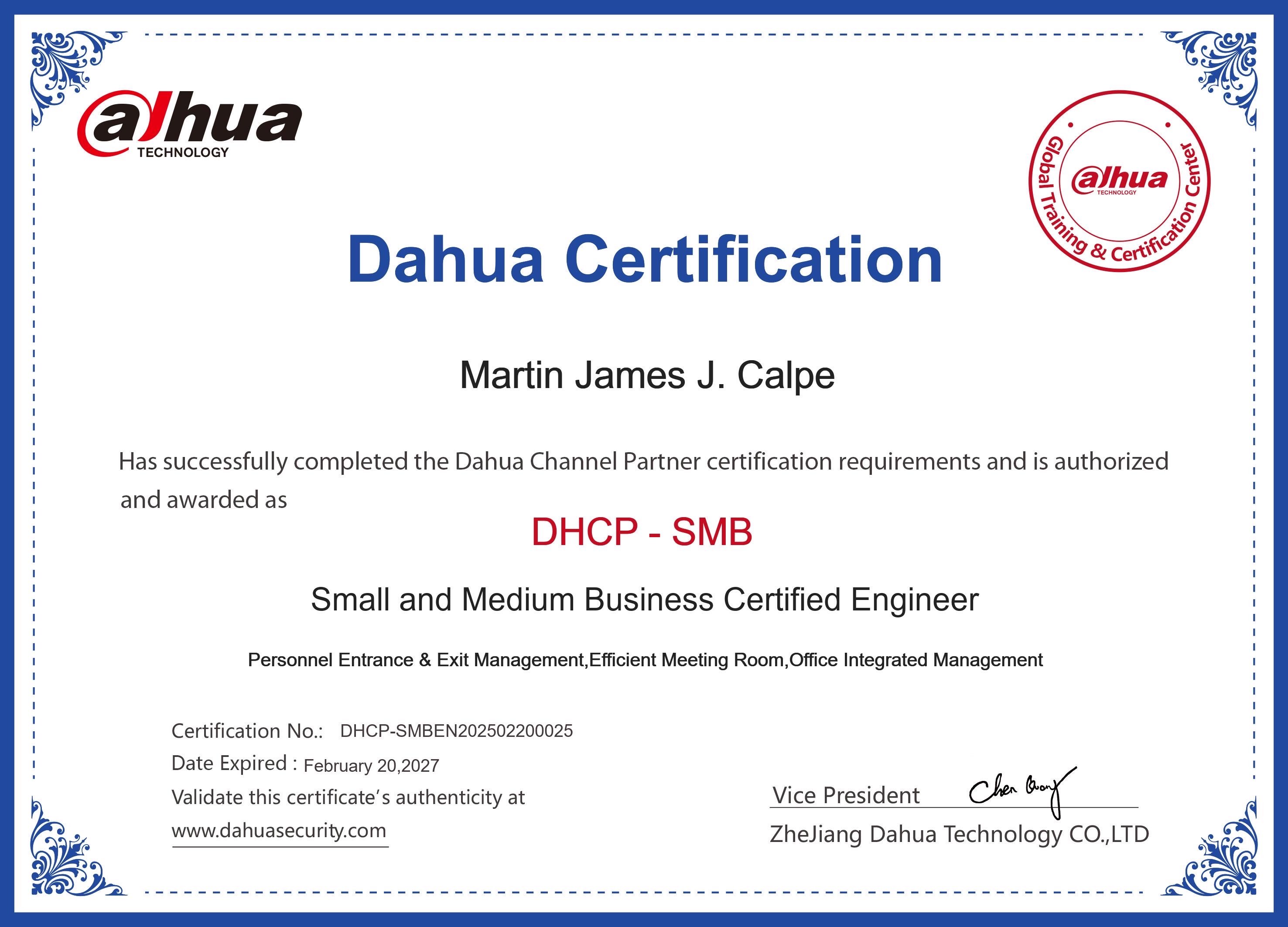 Certificate 2